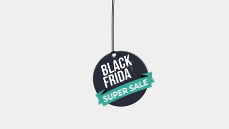 black-friday-Sale-discount-hanging-with-rope-badge.-paper-tag-label-animation.-Sale-concept.